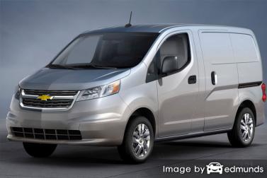 Insurance rates Chevy City Express in Detroit