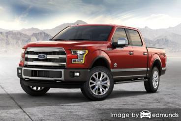 Insurance rates Ford F-150 in Detroit