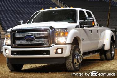 Insurance quote for Ford F-350 in Detroit