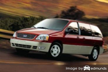 Insurance rates Ford Freestar in Detroit
