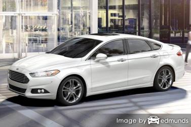 Insurance rates Ford Fusion in Detroit