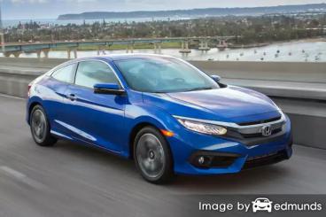 Insurance quote for Honda Civic in Detroit