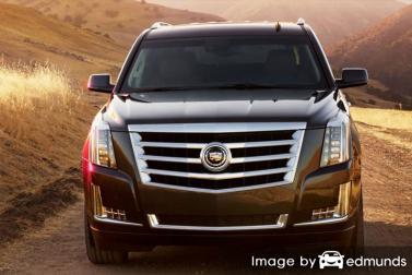 Insurance rates Cadillac Escalade in Detroit