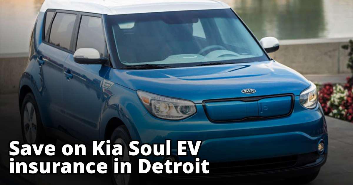 Detroit Michigan Kia Soul EV Insurance Rates