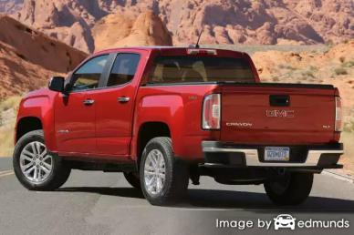 Insurance quote for GMC Canyon in Detroit