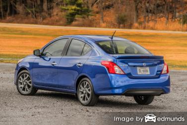 Insurance quote for Nissan Versa in Detroit